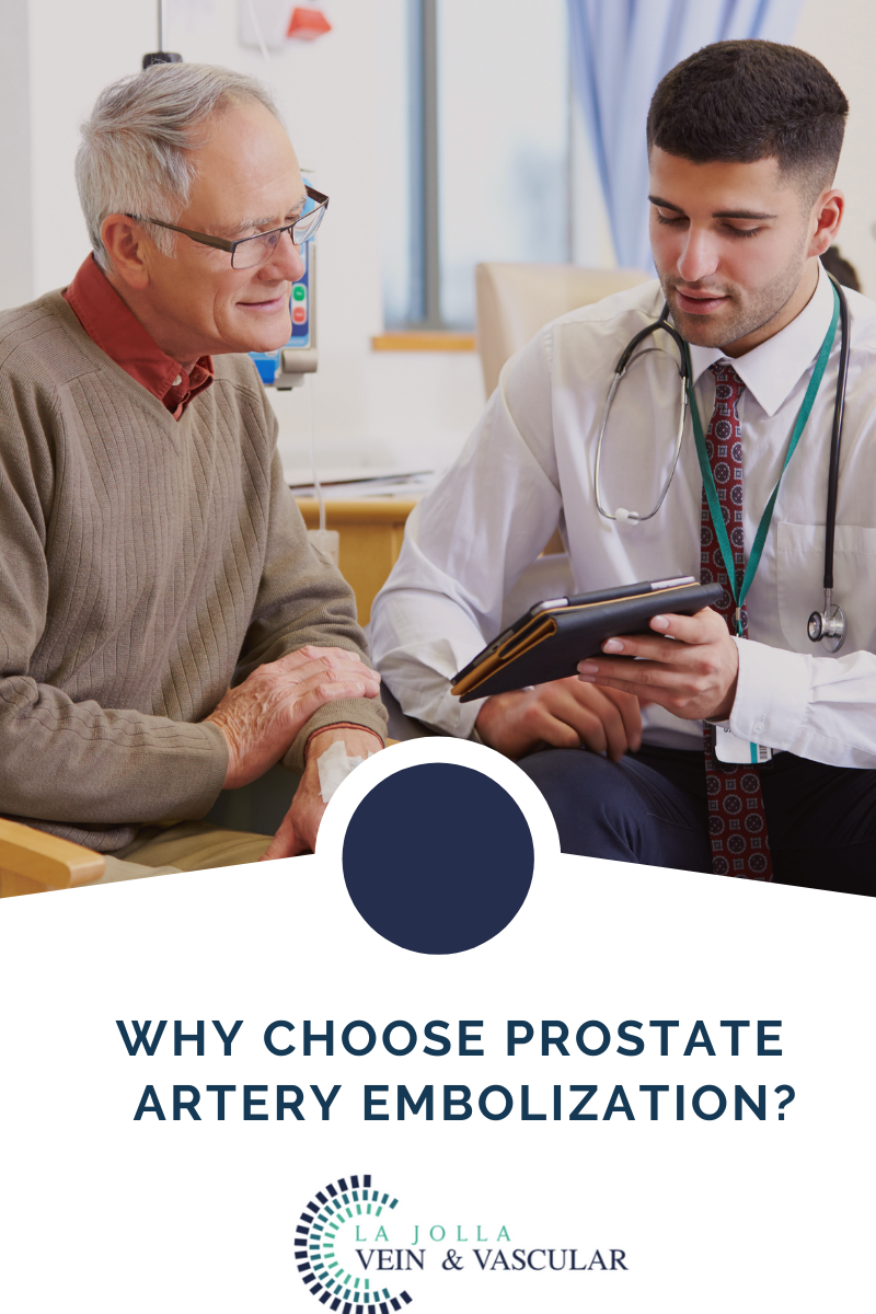 prostate artery embolization