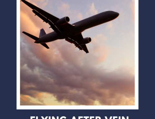 Flying after vein treatment