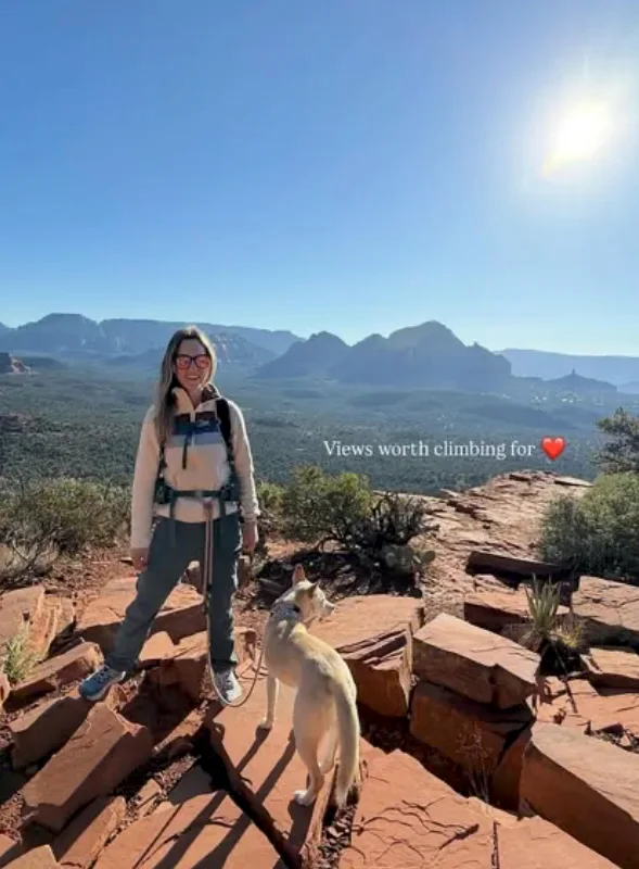 dr. amanda & gia in sedona