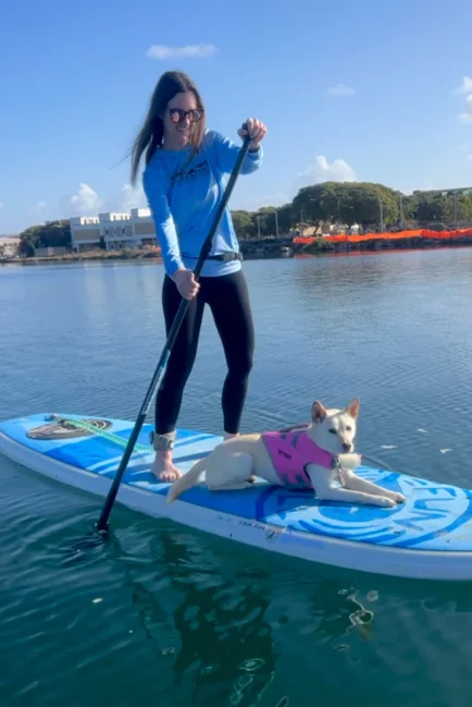 dr. amanda and gia sup fun