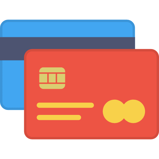 credit card color icon